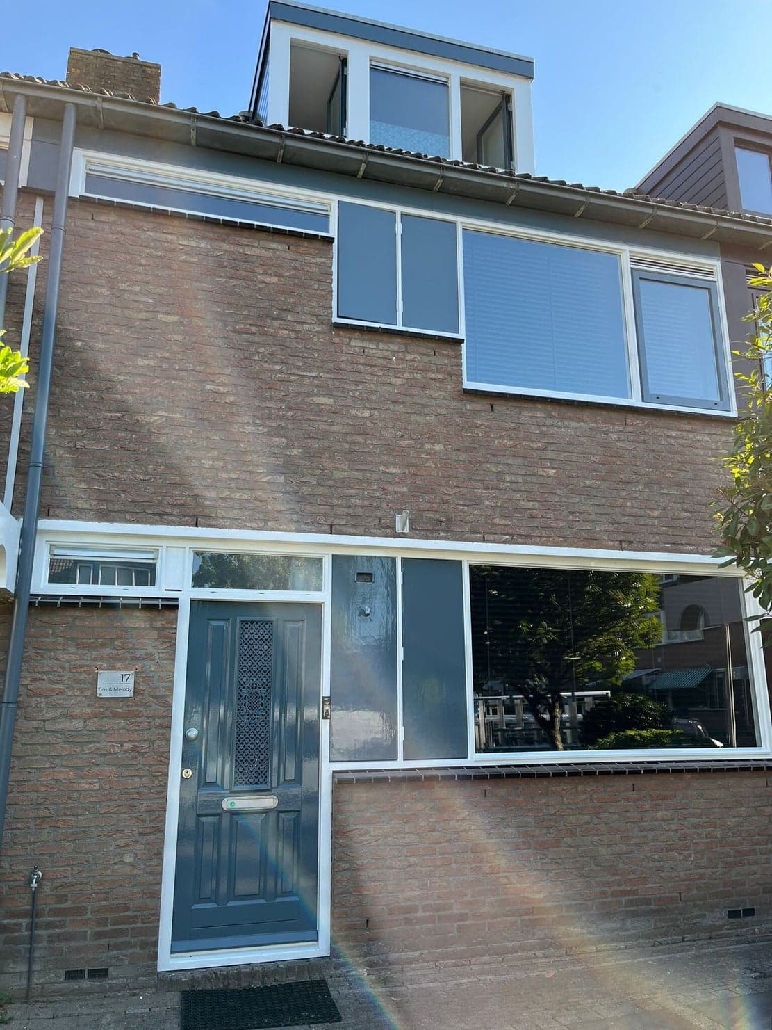 Woning geschilderd in Ridderkerk